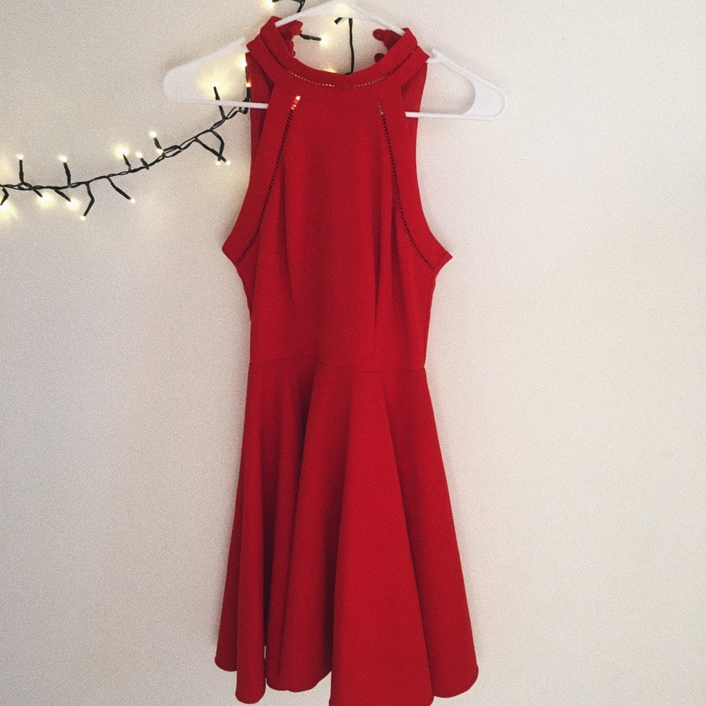 A little red dress